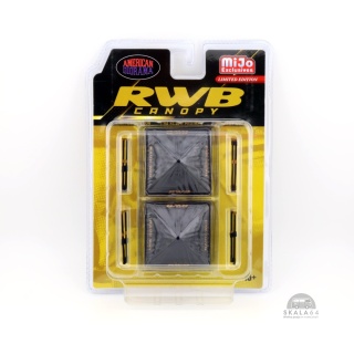 AMERICAN DIORAMA RWB Canopy Black MiJo Exclusives Limited Edition Figurki 1:64