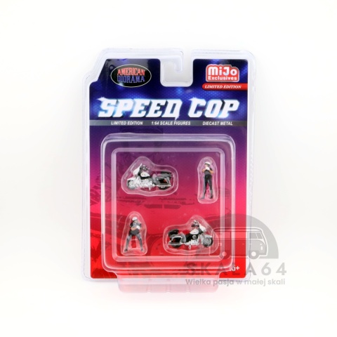 * AMERICAN DIORAMA * Speed Cop Policja * MiJo Exclusives * Limited Edition *