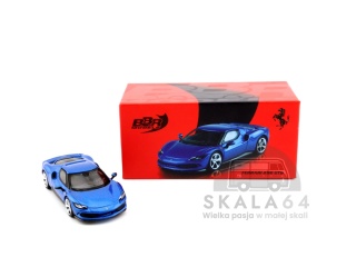 BBR MODELS Ferrari 296 GTB Blu Corsa 1:64 BBRFER64004