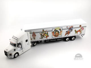 GREENLIGHT 2019 Mack Anthem & Trailer Norman Rockwell 1:64