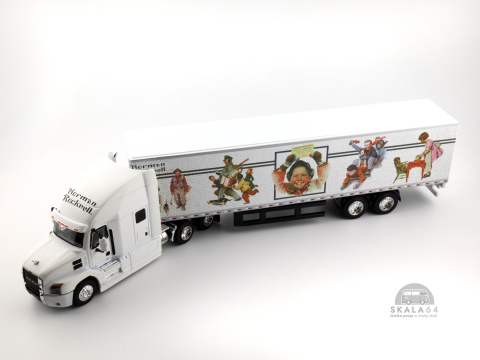 * GREENLIGHT * 2019 Mack Anthem & Trailer * Norman Rockwell * 1:64 * * GREENLIGHT * 2019 Mack Anthem & Trailer * Norman Rockwell * 1:64 *