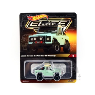 HOT WHEELS Elite 64 #5 Land Rover Defender 90 Pickup + PROTEKTOR