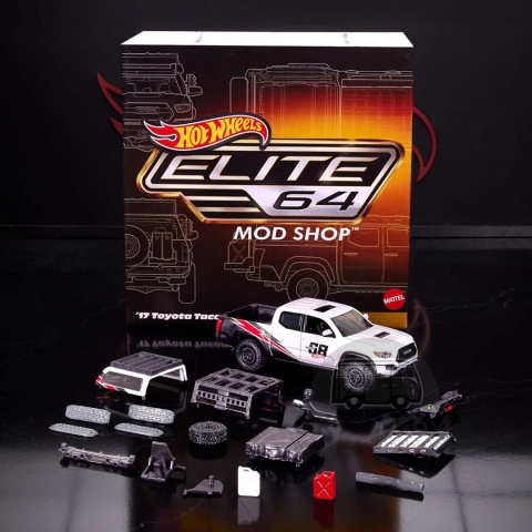 * HOT WHEELS * Elite64 * Mod Shop * '17 Toyota Tacoma *