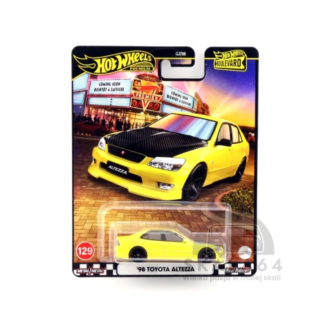Model samochodu '98 Toyota Altezza w skali 1:64