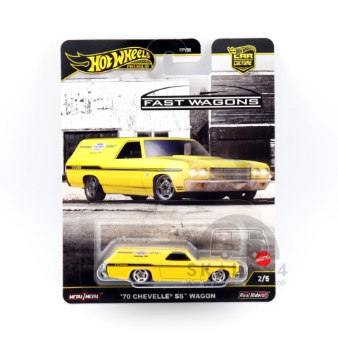 * HOT WHEELS Premium * Car Culture * '70 Chevelle SS Wagon * Fast Wagons * JBK67 *