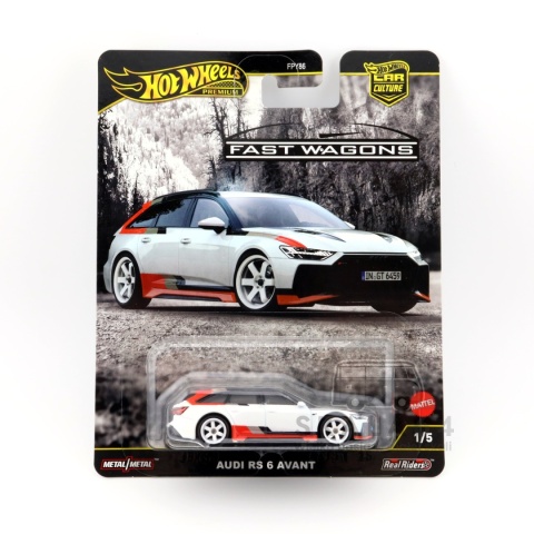 * HOT WHEELS Premium * Car Culture * Audi RS 6 Avant * Fast Wagons * JBK51 *