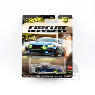 HOT WHEELS Premium Car Culture Circuit Legends 2024 Ford Mustang RTR SPEC 5-FD