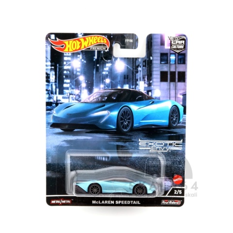 Model samochodu McLaren Speedtail w skali 1:64