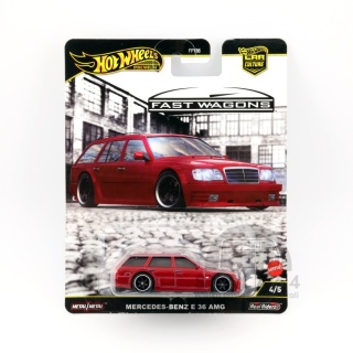 HOT WHEELS Premium Car Culture Mercedes-Benz E 36 AMG Fast Wagons JBK69