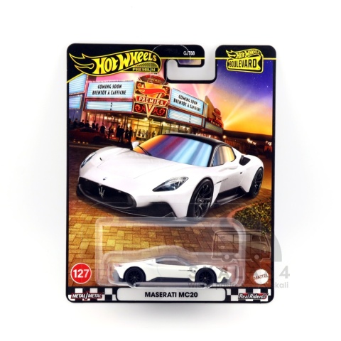 Model samochodu Maserati MC20 w skali 1:64