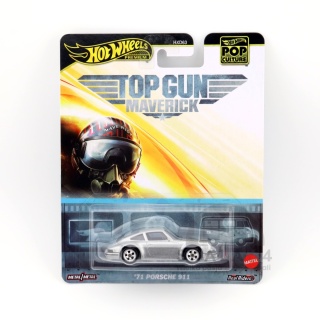 HOT WHEELS Premium Pop Culture '71 Porsche 911 Top Gun Maverick JBL62