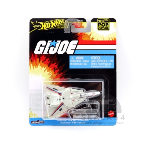 * HOT WHEELS Premium * Pop Culture * Combat Jet Skystriker * F-14 Tomcat * G.I.GOE * JBL77 *