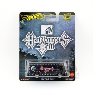 HOT WHEELS Premium Pop Culture HW Tour Bus MTV Headbangers Ball JBL64