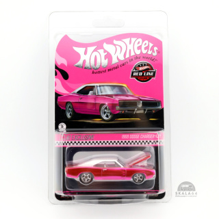 HOT WHEELS RLC Red Line Club 1969 Dodge Charger R/T + PROTEKTOR