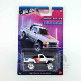 HOT WHEELS Silver Series 1987 Toyota Pickup Truck Tubular Trucks