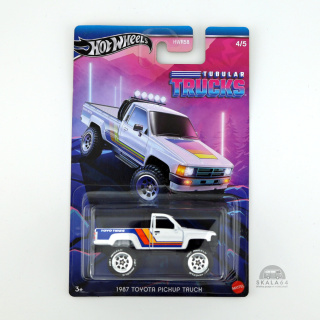 HOT WHEELS Silver Series 1987 Toyota Pickup Truck Tubular Trucks