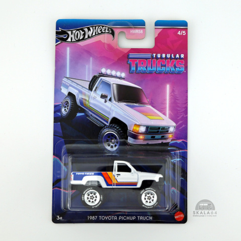 * HOT WHEELS * Silver Series * 1987 Toyota Pickup Truck * Tubular Trucks * * HOT WHEELS * Silver Series * 1987 Toyota Pickup Truck * Tubular Trucks *