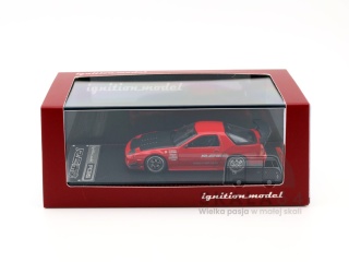 IGNITION MODEL Mazda RX-7 FC3S RE Amemiya Red 1:64 Edycja Limitowana
