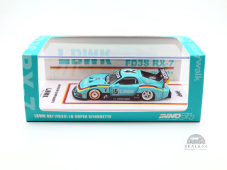 INNO64 Mazda LBWK RX-7 FD3S LB-Super Silhouette Blue / Orange / Red