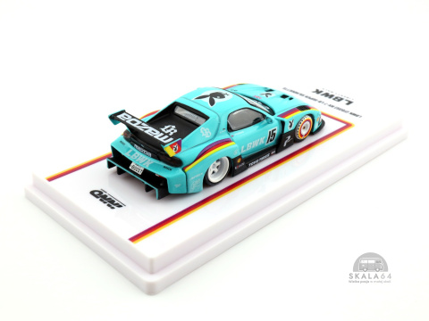 * INNO64 * Mazda LBWK RX-7 FD3S LB-Super Silhouette * Blue / Orange / Red * * INNO64 * Mazda LBWK RX-7 FD3S LB-Super Silhouette * Blue / Orange / Red *
