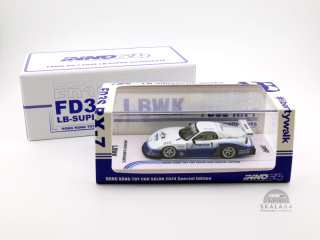 INNO64 Mazda LBWK RX-7 FD3S LB-Super Silhouette Hong Kong Toy Car Salon 2024 Special Edition