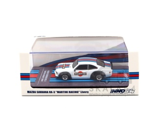 INNO64 Mazda Savanna RX3 Martini Racing Livery INNO 64 1:64