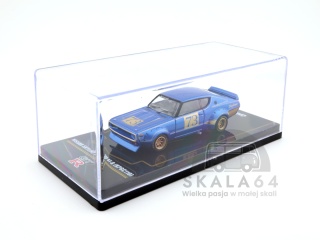 INNO64 Nissan Skyline 2000 GT-R KPGC110 Racing Concept 1972 Blue