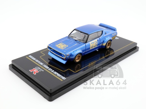 * INNO64 * Nissan Skyline 2000 GT-R (KPGC110) * Racing Concept 1972 * Blue *