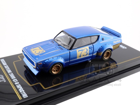 * INNO64 * Nissan Skyline 2000 GT-R (KPGC110) * Racing Concept 1972 * Blue *