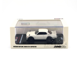 INNO64 Nissan Skyline 2000 GT-R KPGC10 White INNO 64 1:64