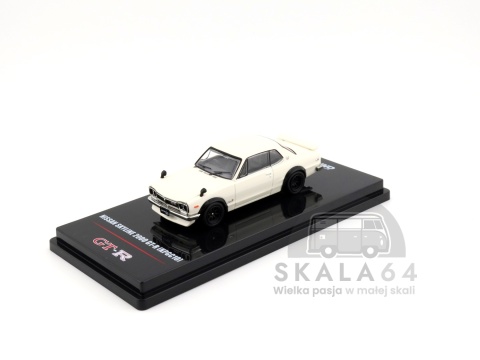 Model samochodu Nissan Skyline 2000 GT-R KPGC110 w skali 1:64