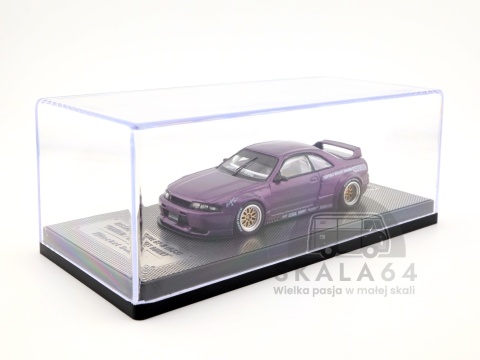 * INNO64 * Nissan Skyline GT-R (R33) * Pandem / Rocket Bunny * Purple *