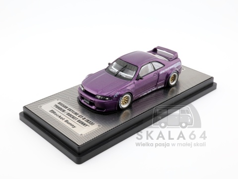 * INNO64 * Nissan Skyline GT-R (R33) * Pandem / Rocket Bunny * Purple *