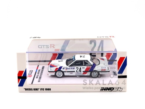 Model samochodu Nissan Skyline GTS-R HR31 Diesel Kiki JTC 1988 w skali 1:64