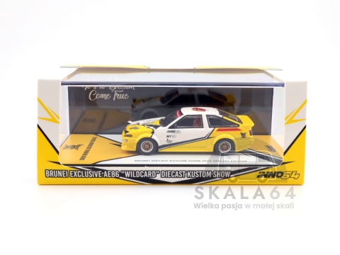 * INNO64 * Toyota Sprinter Trueno AE86 * Brunei Diecast Kustom Show 2024 * WILDCARD *
