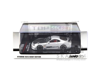 INNO64 Toyota Supra A80 GT300 Top Secret SILVER GTSHOW 2025 Event Edition Inno 1:64