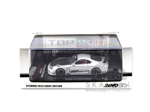 Model samochodu Toyota Supra A80 GT300 Top Secret GTSHOW 2025 Event Edition w skali 1:64