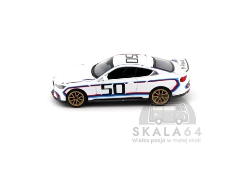 Model samochodu BMW 3.0 CSL White LHD - bok
