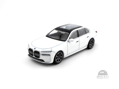 * MINI GT * BMW i7 xDrive60 * Mineral White * LHD * MGT00819-L * * MINI GT * BMW i7 xDrive60 * Mineral White * LHD * MGT00819-L *