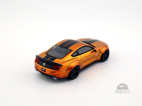 * MINI GT * Ford Mustang * LB-Works * Liberty Walk * Gold * LHD * MGT00847-L *
