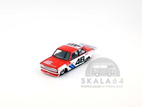 Model samochodu Kaido House 005 Datsun 510 Pro Street BRE 510 V1 w skali 1:64 - przód