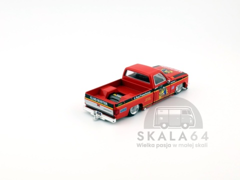 Model samochodu Kaido House 130 Chevrolet Silverado Clod Buster TAMIYA x KAIDO HOUSE w skali 1:64 - tył