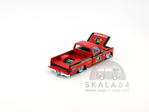 Model samochodu Kaido House 130 Chevrolet Silverado Clod Buster TAMIYA x KAIDO HOUSE w skali 1:64 - elementy