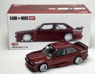 MINI GT Kaido House 162 BMW M3 E30 Kaido GT V1 ADVAN MINIGT KHMG162