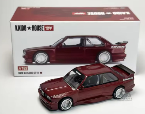 * MINI GT * Kaido House * #162 * BMW * M3 * E30 * Kaido GT V1 * ADVAN * MINIGT * KHMG162 * 1:64 * * MINI GT * Kaido House * #162 * BMW * M3 * E30 * Kaido GT V1 * ADVAN * MINIGT * KHMG162 * 1:64 *