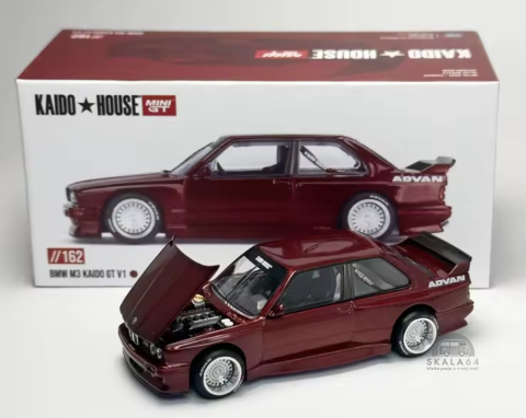 * MINI GT * Kaido House * #162 * BMW * M3 * E30 * Kaido GT V1 * ADVAN * MINIGT * KHMG162 * 1:64 * * MINI GT * Kaido House * #162 * BMW * M3 * E30 * Kaido GT V1 * ADVAN * MINIGT * KHMG162 * 1:64 *