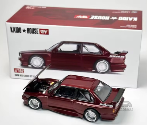 * MINI GT * Kaido House * #162 * BMW * M3 * E30 * Kaido GT V1 * ADVAN * MINIGT * KHMG162 * 1:64 * * MINI GT * Kaido House * #162 * BMW * M3 * E30 * Kaido GT V1 * ADVAN * MINIGT * KHMG162 * 1:64 *