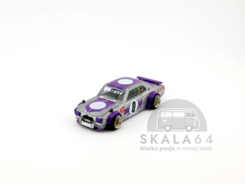 Model samochodu Kaido House 165 Nissan Skyline 2000GT-R Kaido Works V1 w skali 1:64 - przód