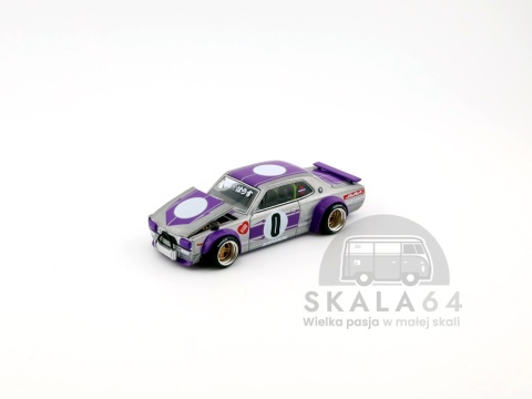 Model samochodu Kaido House 165 Nissan Skyline 2000GT-R Kaido Works V1 w skali 1:64 - maska