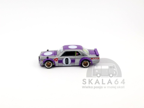 Model samochodu Kaido House 165 Nissan Skyline 2000GT-R Kaido Works V1 w skali 1:64 - bok
